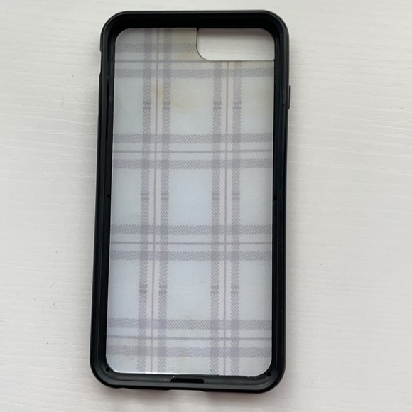 Blue plaid iphone case - Picture 3 of 4